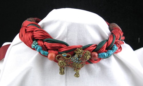 Vintage cintura collana - cintura,