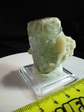 ACQUAMARINA VERDE ACQUA TRASPARENTE CM 4X3 - 247 CARATI - SHIGAR MINE PAKISTAN