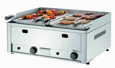 Bartscher Barbecue in pietra lavica, Gas 70, B660, TG