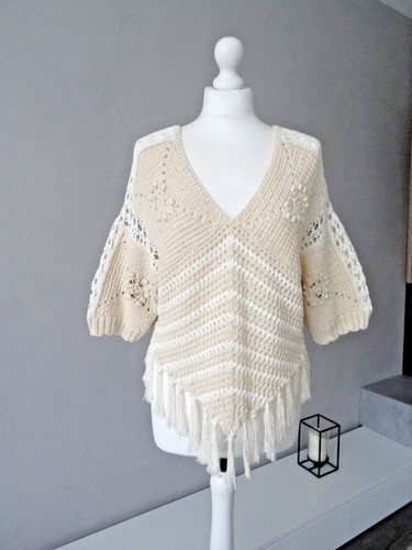 Zara poncho maglia - poncho,