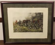 Stampe caccia alla volpe "His