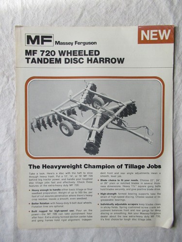 Scheda tecnica erpice disco - tecnica, a