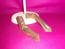 GUANTI BARBIE GOLDEN DREAM 1980 MATTEL ABITI SUPERSTAR GLOVES RARISSIMI