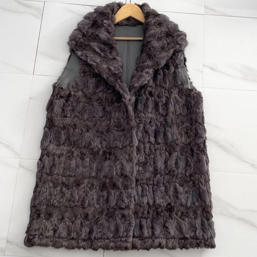 Gilet vera pelliccia di - in,