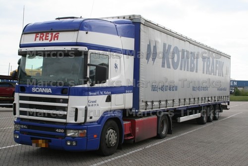 Foto camion scania - camion, 124l