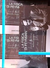 LA FISICA DI FEYNMAN 3 VOLL. AA.VV. ZANICHELLI 2005  BROSSURA