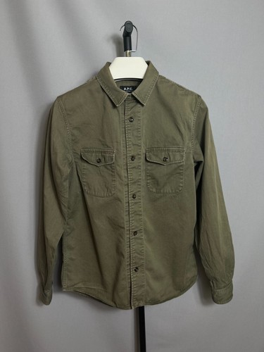 Apc camicia vestito bottoni - apc,