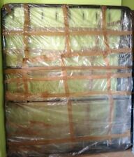 Rete a molle matrimoniale usata telaio di colore  marrone