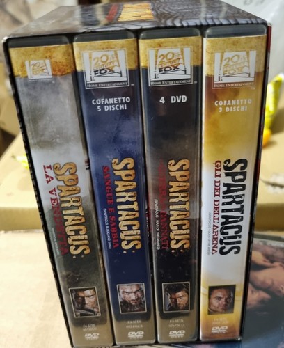 Dvd spartacus collezione - dvd,