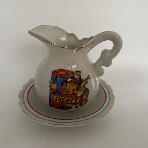 Vintage liberty drum - drum, creamer