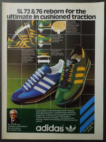 Pubblicità rivista scarpe
