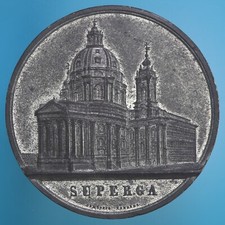 TORINO MEDAGLIA 1849 SEPOLTURA