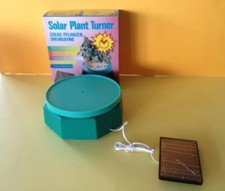 BASE GIREVOLE PANNELLO SOLARE PIANTE ECO SUPPORTO SOLAR POWER VETRINA EXPO