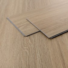 Pavimento parquet vinile PVC pavimentazione marrone chiaro quercia 14 pz 3,08 m²