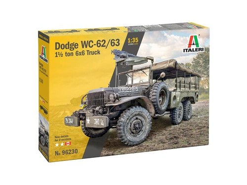 Italeri dodge 63 1 - italeri, wc-62/63