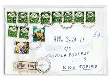 Repubblica , 1993 , Castelli Macchinette in striscia , da Monterusciello .