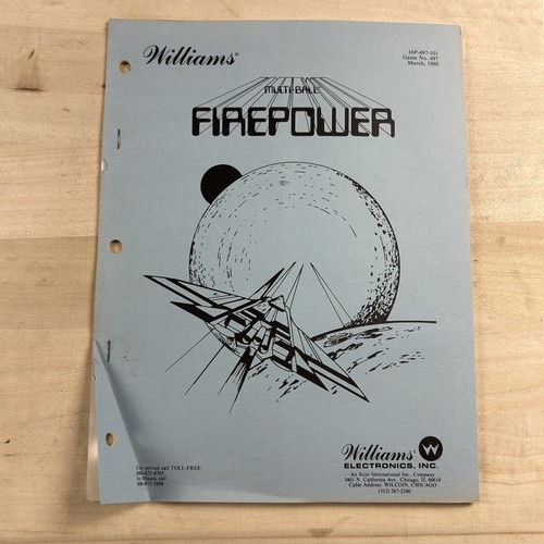 Williams firepower pinball - williams,