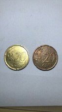Euro 20 Centesimi Spagna 1999 Esemplare Ramato Raro