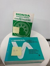 Manuale officina integrazione Honda Goldwing GL1200 '86 + cataloghi ricambi