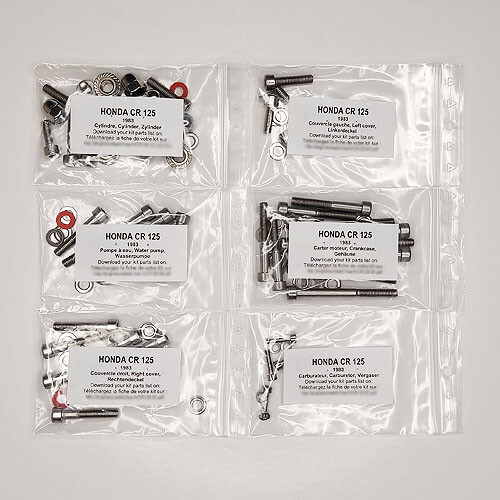 Honda 125 1983 kit - kit, viti