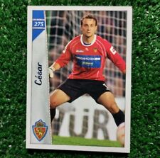 CARD MUNDICROMO LIGA 2006/07 REAL ZARAGOZA N°275 CESAR MC 2007 ⚽️