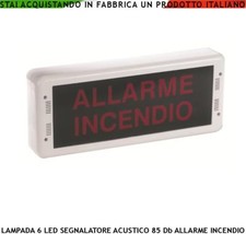 SEGNALAZIONE ALLARME INCENDIO