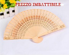 Lotto 20pz ventaglio legno - 20pz,