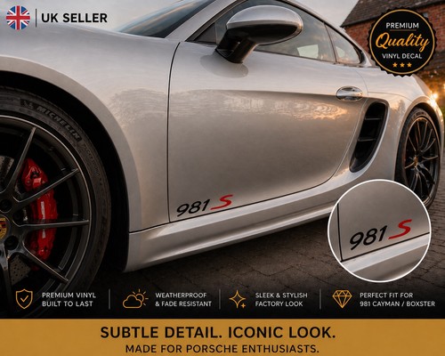 Decalcomania porsche cayman - decalcomania,