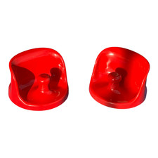 Coppia Ganci Appendiabiti Kartell 4702 – Design Olaf von Bohr – Anni ’70 – ABS R