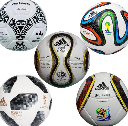 Collezione palloni calcio