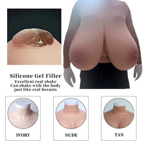 Crossdresser silicone breast - silicone,