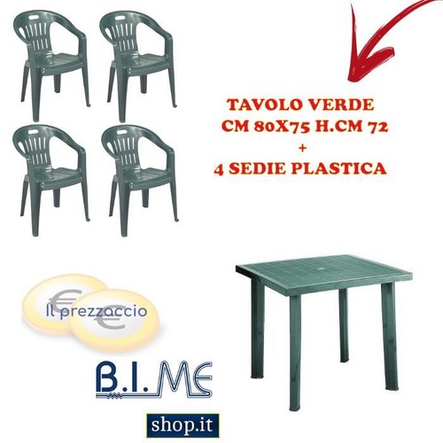 Kit tavolo 80x75 - 80x75, h.cm