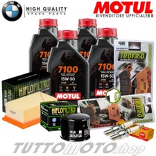 KIT TAGLIANDO BMW F650GS 800 F 650 GS 2008 2009 2010 2011 2012 MOTUL 7100 15W50