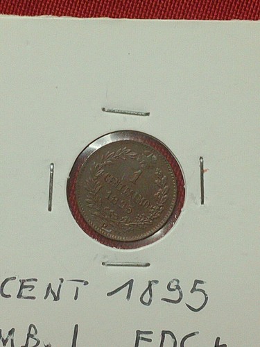 Regno italia centesimo - d'italia, 1