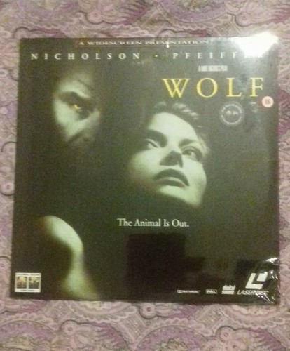 Laserdisc wolf nicholson - wolf,