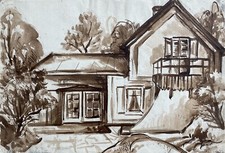 Acquerello Paesaggio