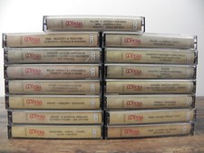 15 Musicassetta DeAgostini I GRANDI DE L'OPERA Mozart Rossini Bellini Mc Tape