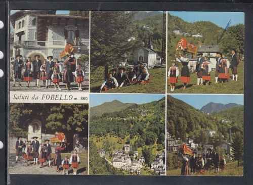 Cartolina saluti fobello - cartolina,