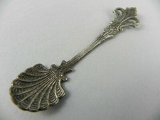 Piccolo cucchiaino miniatura con Giglio fiorentino da collezione vintage d'epoca