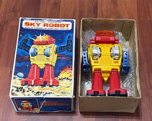 Sky robot japan vintage con - sky, sh