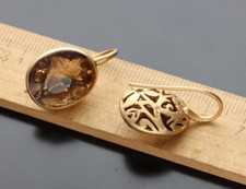 Orecchini Pomellato Arabesque in oro rosa e prasiolite