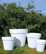 Vasi plastica tondo - con, ruote