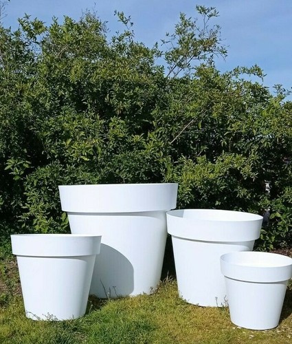 Vasi plastica tondo con - plastica,
