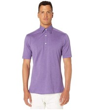 Eton 290675 Men's Soft Casual Line Slim Fit Pique Polo Shirt, Size XL