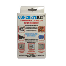 PASTA SALDANTE BICOMPONENTE CONCRETE KIT RIPARA INCOLLA METALLO POLIETILENE