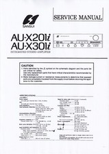 Manuale di servizio - Manuale di servizio per Sansui AU-X201i, AU-X301i 
