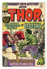 Thor Il Viaggio Nella Mistero #112 GD/VG 3.0 1965