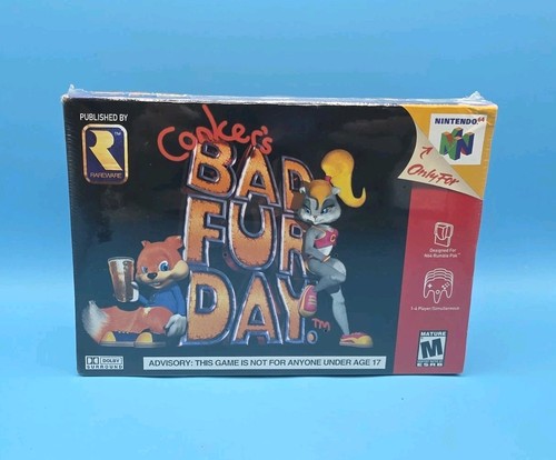 Conker bad fur day - conker's, nintendo