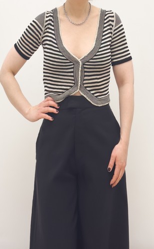 Cardigan corto cropped prada - corto,