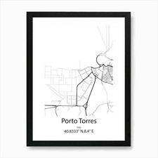 Porto Torres,Italia Mappa